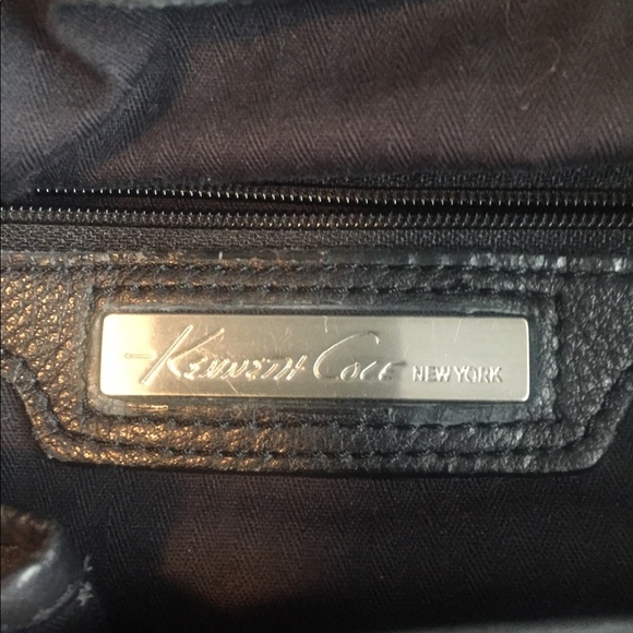 Kenneth Cole leather shoulder bag - Picture 4 of 7